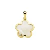 Colgante Oro Amarillo 18K Flor De Nacar<Alda Joyeros Best Sale