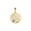 Colgante Oro Bicolor 18K Osos De Nacar<Alda Joyeros Discount