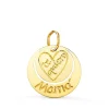 Colgante Oro 18K Chapa Mama<Alda Joyeros Outlet