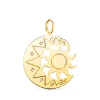 Colgante Oro 18K Sol Y Luna<Alda Joyeros Store