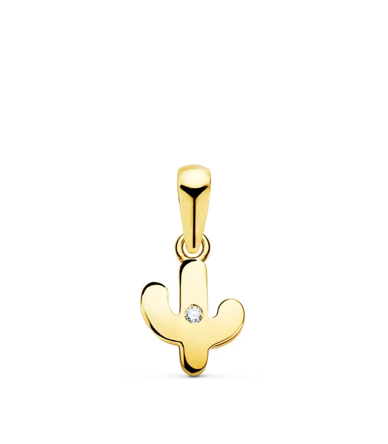 Colgante Pequeno Oro 18K Cactus<Alda Joyeros Cheap