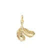 Colgante Plumas Oro Amarillo 18K 17 Mm<Alda Joyeros Cheap