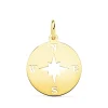 Colgante Rosa De Los Vientos Oro 18K 16Mm<Alda Joyeros Best Sale