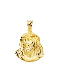 Colgante Rostro De Cristo Oro 18K 23Mm<Alda Joyeros New