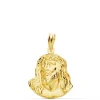 Colgante Rostro De Cristo Oro 18K 20Mm<Alda Joyeros Sale