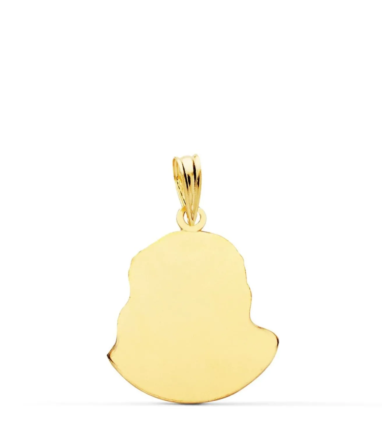 Colgante Rostro De Cristo Oro 18K 20Mm<Alda Joyeros Sale