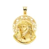 Colgante Rostro De Cristo Orla Oro 18K 32Mm<Alda Joyeros Cheap