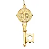 Colgante San Benito Monje Llave Oro 18K<Alda Joyeros Flash Sale