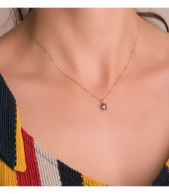 Colgante Selene Oro 18K Amatista<Alda Joyeros Sale