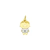 Colgante Silueta Nino Oro Bicolor 18K<Alda Joyeros Best