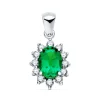 Colgante Sybil Oro 18K Esmeralda Y Diamantes<Alda Joyeros Cheap