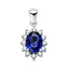 Colgante Sybil Oro 18K Zafiro Y Diamantes<Alda Joyeros Online