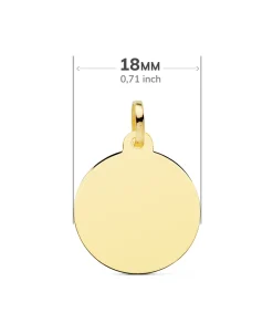 Colgante Tetragramaton Oro 18K 18Mm<Alda Joyeros Fashion