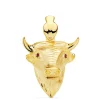 Colgante Toro Oro Amarillo 18K Rubi<Alda Joyeros Best