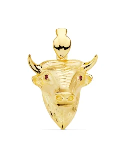 Colgante Toro Oro Amarillo 18K Rubi<Alda Joyeros Best