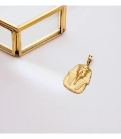 Colgante Tutankamon Oro Amarillo 18K 24Mm<Alda Joyeros Outlet