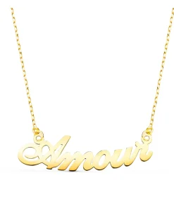 Collar "Amour" Oro Amarillo 18K<Alda Joyeros Best Sale