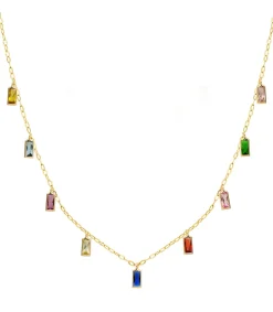 Collar Coctel Oro 18K Piedras Multicolor<Alda Joyeros Cheap