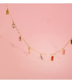 Collar Coctel Oro 18K Piedras Multicolor<Alda Joyeros Cheap