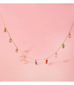Collar Coctel Oro 18K Piedras Multicolor<Alda Joyeros Cheap