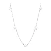Collar Mujer 5 Stars Oro Blanco 18K 42 Cm<Alda Joyeros Clearance