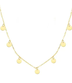 Collar Mujer Chapitas Oro Amarillo 18K 40 Cm<Alda Joyeros Clearance