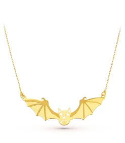 Collar Murcielago Oro Amarillo 18K 45 Cm<Alda Joyeros Store