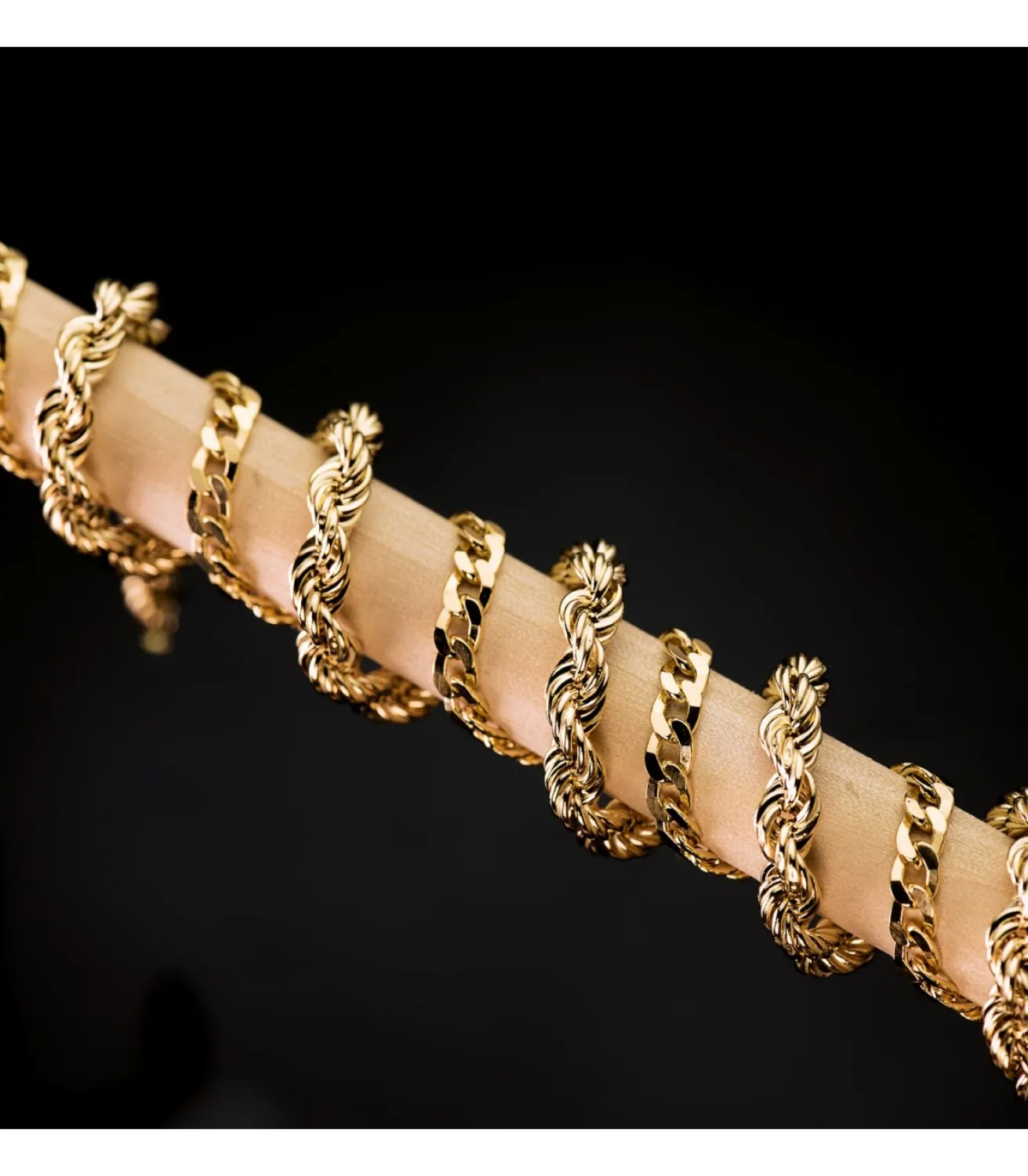 Cordon Salomonico Ligero Oro Amarillo 18K 50Cm 5Mm<Alda Joyeros Best