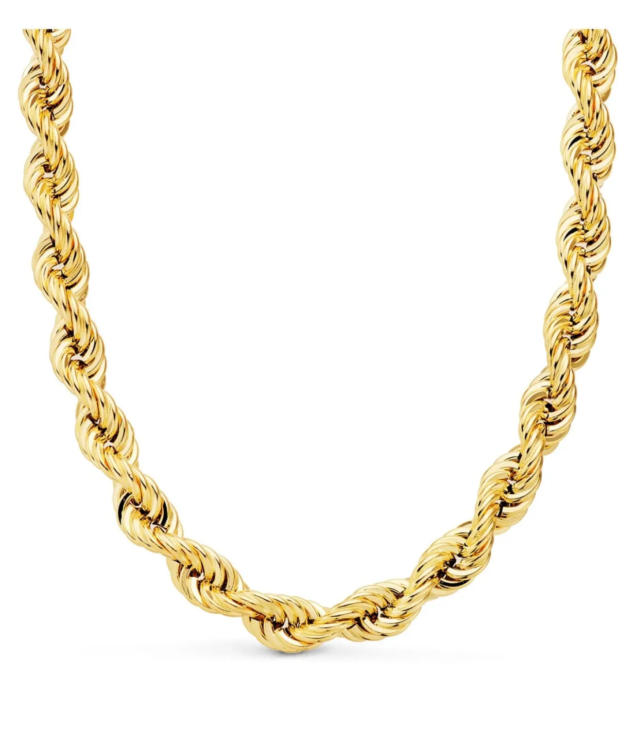 Cordon Salomonico Ligero Oro Amarillo 18K 60Cm 8,5Mm<Alda Joyeros Store