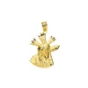 Cristo Del Gran Poder Silueta Oro 18K 24Mm<Alda Joyeros Outlet