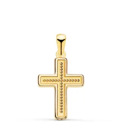 Cruz Bolitas Oro Amarillo 18K 19Mm<Alda Joyeros Best