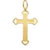 Cruz Calada Diamantada Oro 18K<Alda Joyeros Online