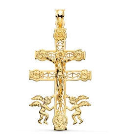 Cruz Caravaca Filigrana Oro 18K 49 Mm<Alda Joyeros Best