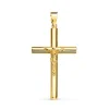 Cruz Con Cristo De Oro Amarillo 18 K 32 Mm<Alda Joyeros Outlet