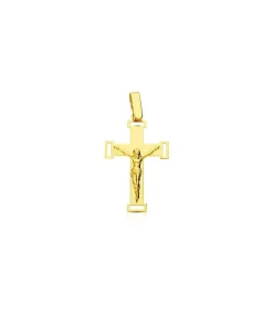 Cruz Cristo Calada 18 Ktes<Alda Joyeros Online