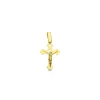 Cruz Cristo Calada 18 Ktes<Alda Joyeros Fashion