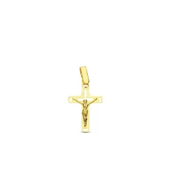 Cruz Cristo Calada 18 Ktes<Alda Joyeros Cheap