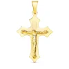 Cruz Cristo De Oro Amarillo 18 Kilates 32 Mm<Alda Joyeros Fashion