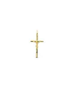 Cruz Cristo Oval 18 Ktes 23Mm<Alda Joyeros Best