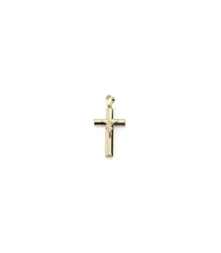 Cruz Cristo Palo Oval 18 Ktes 27 Mm<Alda Joyeros New