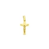 Cruz Cristo Plana 18 Ktes 20 Mm<Alda Joyeros Clearance