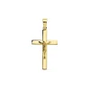 Cruz Cristo Plana 18 Ktes 25Mm<Alda Joyeros Best Sale