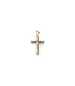 Cruz Cristo Redonda 18 Ktes<Alda Joyeros Best Sale