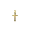 Cruz Cristo Redonda 18 Ktes<Alda Joyeros Cheap