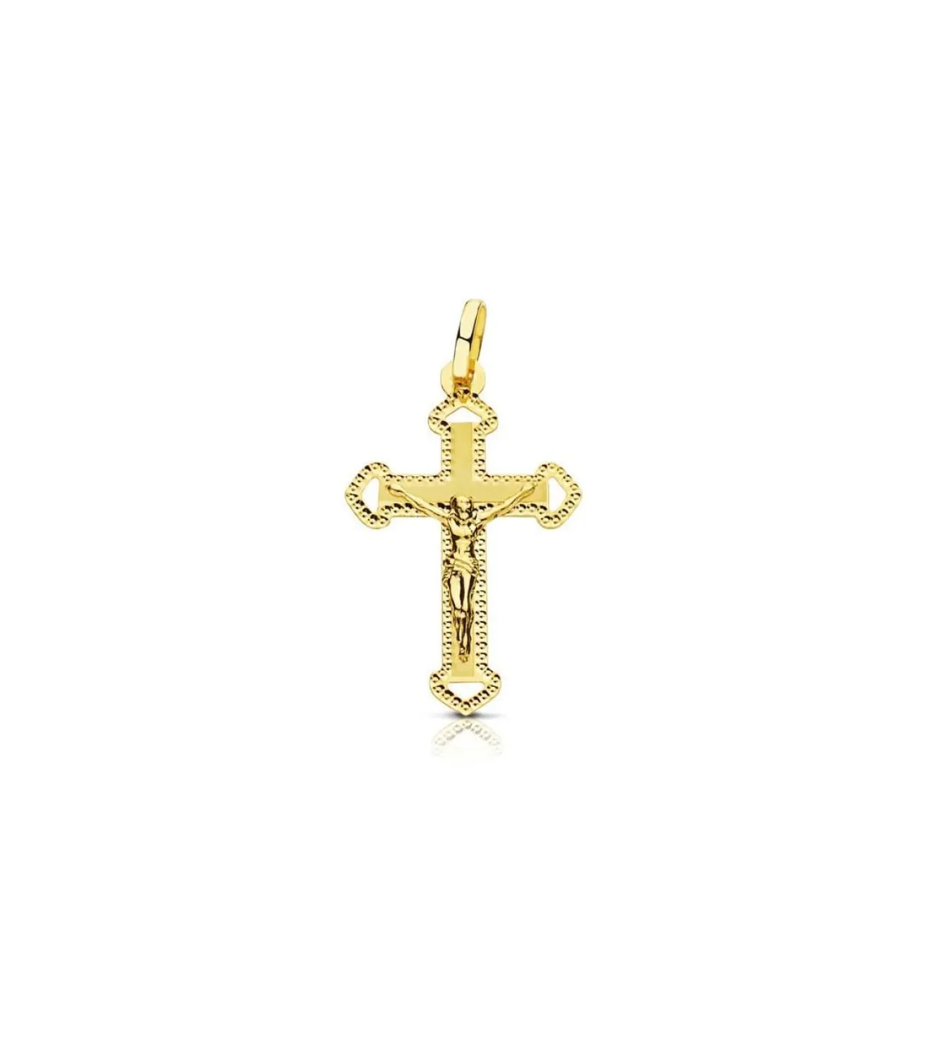Cruz Cristo Tallada 18 Ktes<Alda Joyeros Fashion
