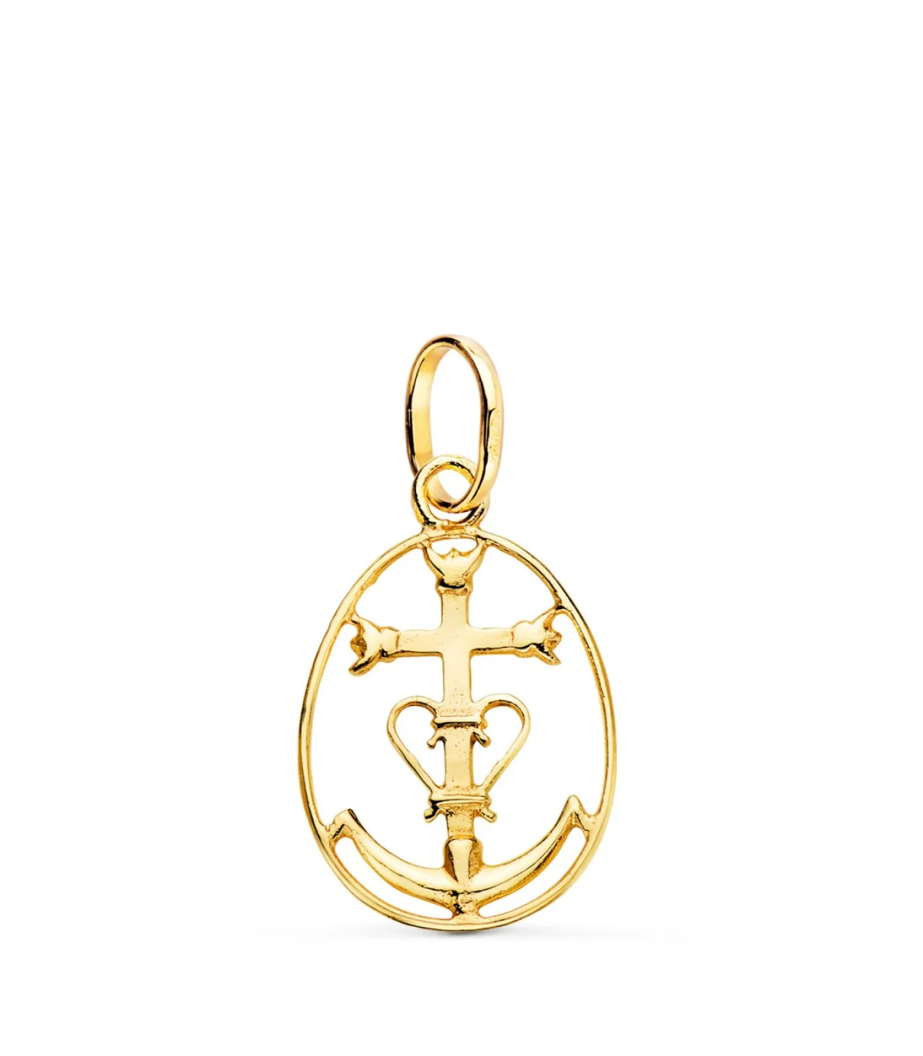 Cruz De Camarga Oro 18K 18Mm Cerco<Alda Joyeros Fashion