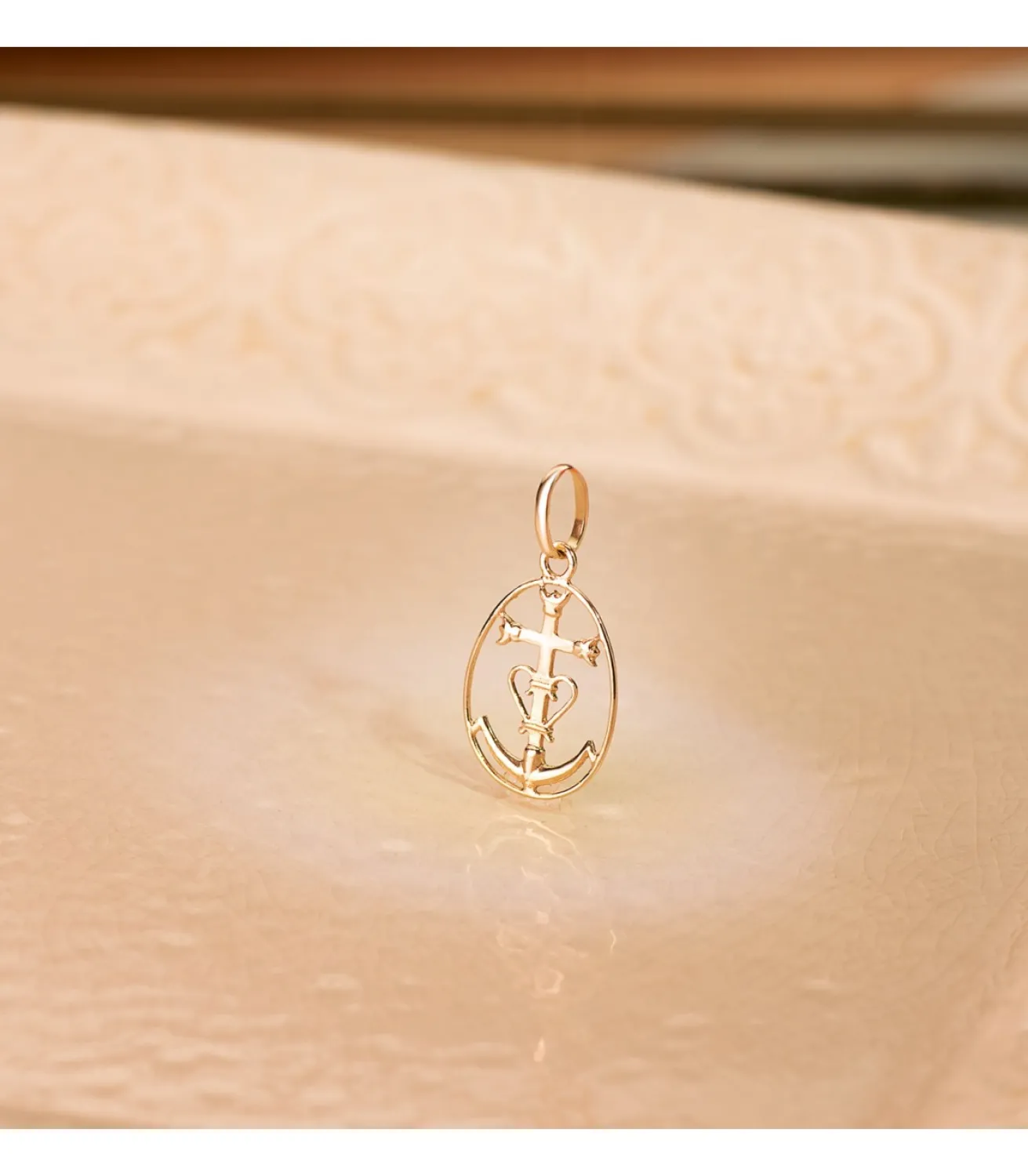 Cruz De Camarga Oro 18K 18Mm Cerco<Alda Joyeros Fashion