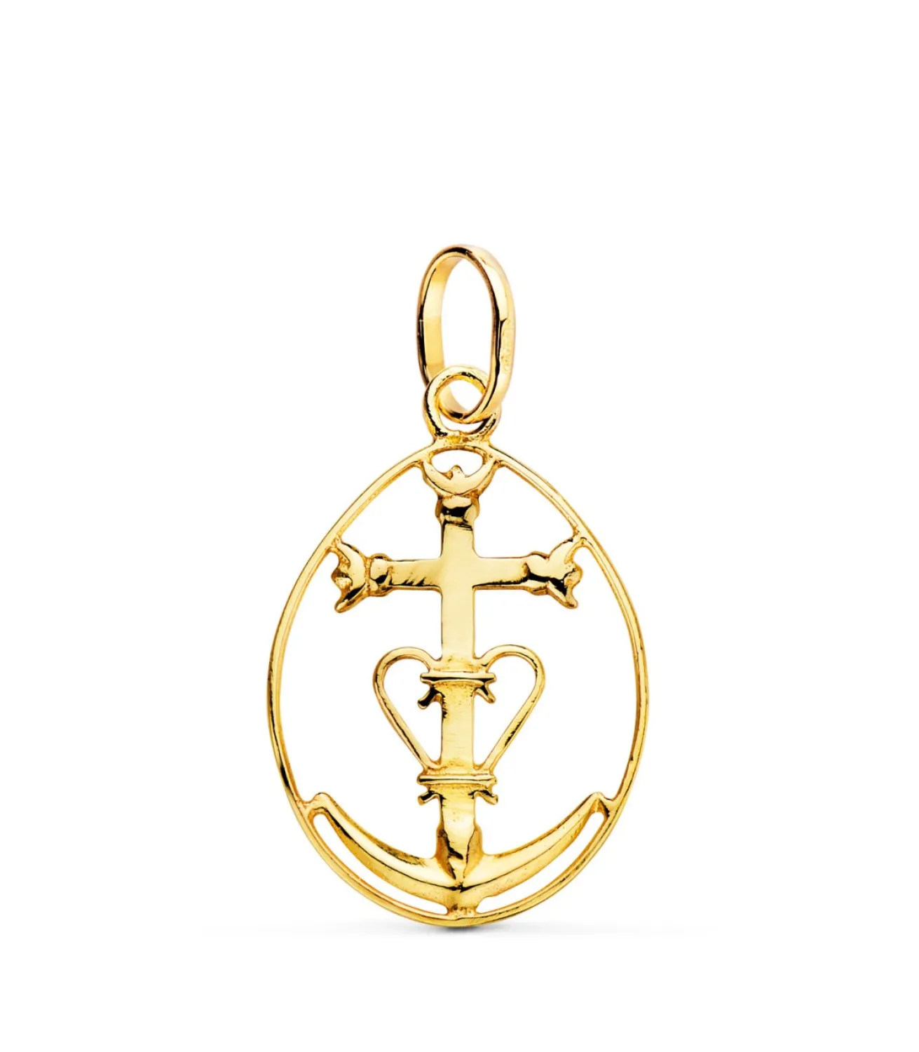 Cruz De Camarga Oro 18K 25Mm Cerco<Alda Joyeros Store