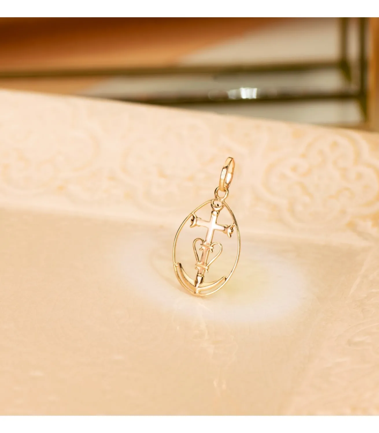 Cruz De Camarga Oro 18K 25Mm Cerco<Alda Joyeros Store