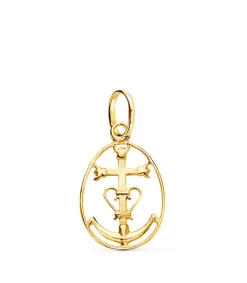 Cruz De Camarga Oro 18K 22Mm Cerco<Alda Joyeros Flash Sale